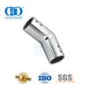 Conector de puerta de tubo de clip de soporte de tubo de vidrio de fábrica de acero inoxidable Conector de panel de vidrio-DDSC034