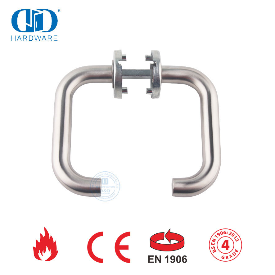 Herrajes para puertas interiores BS EN 1906 Manija de puerta tipo palanca-DDTH001-SSS