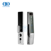 Cerradura de puerta inteligente con alarma de tarjeta IC electrónica Digital contraseña de huella dactilar de seguridad de apertura rápida-DDEL015