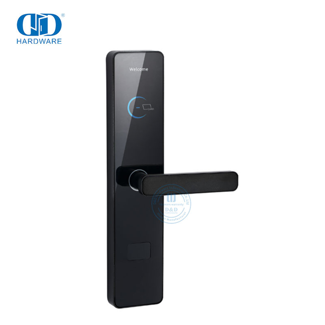 Cerradura de hotel inteligente con llave de tarjeta de materiales de acero de alta calidad con software gratuito-DDHL003