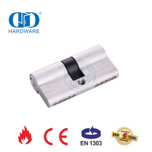 EN 1303 Cerradura de doble llave Cilindro de latón macizo estándar europeo-DDLC003-60mm-SC