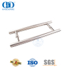 Tirador de puerta de vidrio de acero inoxidable de proveedor profesional de China para puertas de entrada-DDPH001-D-SSS