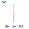 Mango de vidrio compensado de acero inoxidable personalizado duradero para ducha de baño-DDPH020