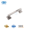 Tirador cuadrado de acero inoxidable con acabado satinado, tirador de un solo lado para puertas de metal de vidrio comerciales-DDPH035