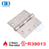 Herrajes para muebles Acero inoxidable americano Certificado UL Ventana de embutir ignífuga Bisagra de puerta gubernamental para hospital-DDSS002-FR-4.5X4.5X3.4mm