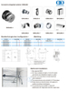 Herrajes para puertas corredizas de acero inoxidable, cuarto de ducha, puerta de vidrio, pasamanos, conector de tubo, herrajes para puertas-DDSL002-9