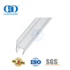 Accesorio de puerta de vidrio para el hogar Tira de sellado de goma de silicona impermeable Tira de sellado magnético-DDWS009