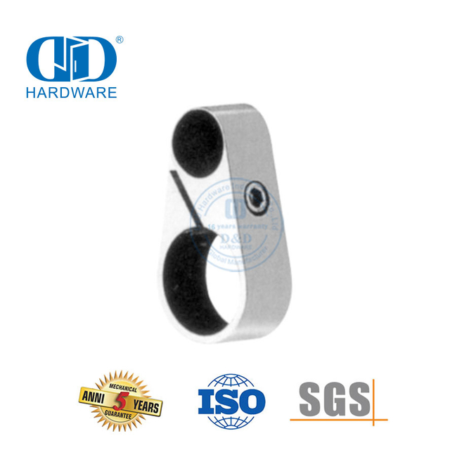 Tope de puerta de buena calidad, accesorio para muebles de acero inoxidable, herrajes para baño, herrajes para puertas correderas-DDGS118