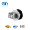 Soporte de vidrio a tubo Soporte de vidrio de acero inoxidable Hardware de puerta Accesorios de baño para puerta corredera-DDGS114