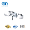 Cerradura de manija de puerta de Hardware de parche de ajuste de vidrio de acero inoxidable de alta seguridad para oficina escuela-DDGL002