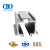 Herrajes para puertas corredizas de acero inoxidable, herrajes para puertas de riel, accesorios de baño para cuarto de ducha-DDGS150