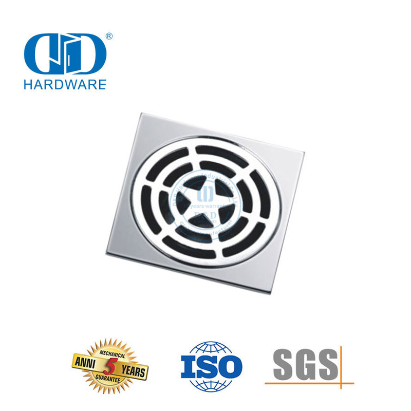 Drenaje de piso sanitario de acero inoxidable de plástico ABS, accesorios para muebles, drenaje de ducha de baño-DDFD002