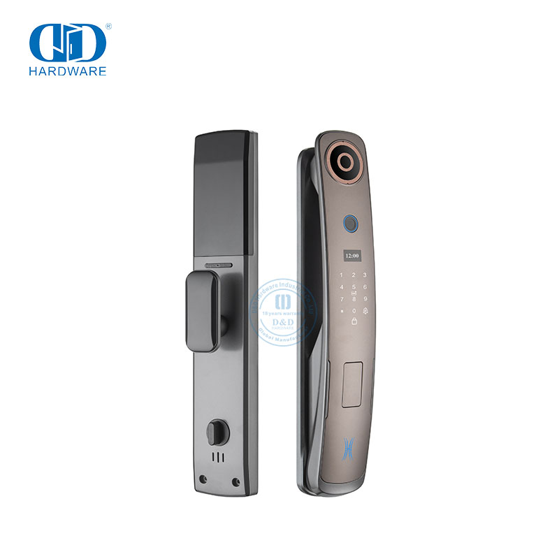 Contraseña Digital de seguridad para el hogar, alta calidad, tarjeta de huella dactilar, Tuya, Wifi, Control remoto, cámara inteligente, cerradura de puerta, DDEL001