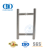 Manija de puerta de ducha con tirador y empuje de tubo de acero inoxidable en forma de H, gran oferta, DDPH001-A Φ22-SSS