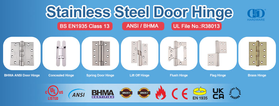 Bisagra de puerta SS304