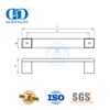 Tiradores de muebles de manija de puerta de gabinete de cocina de acero inoxidable de alta calidad-DDFH038