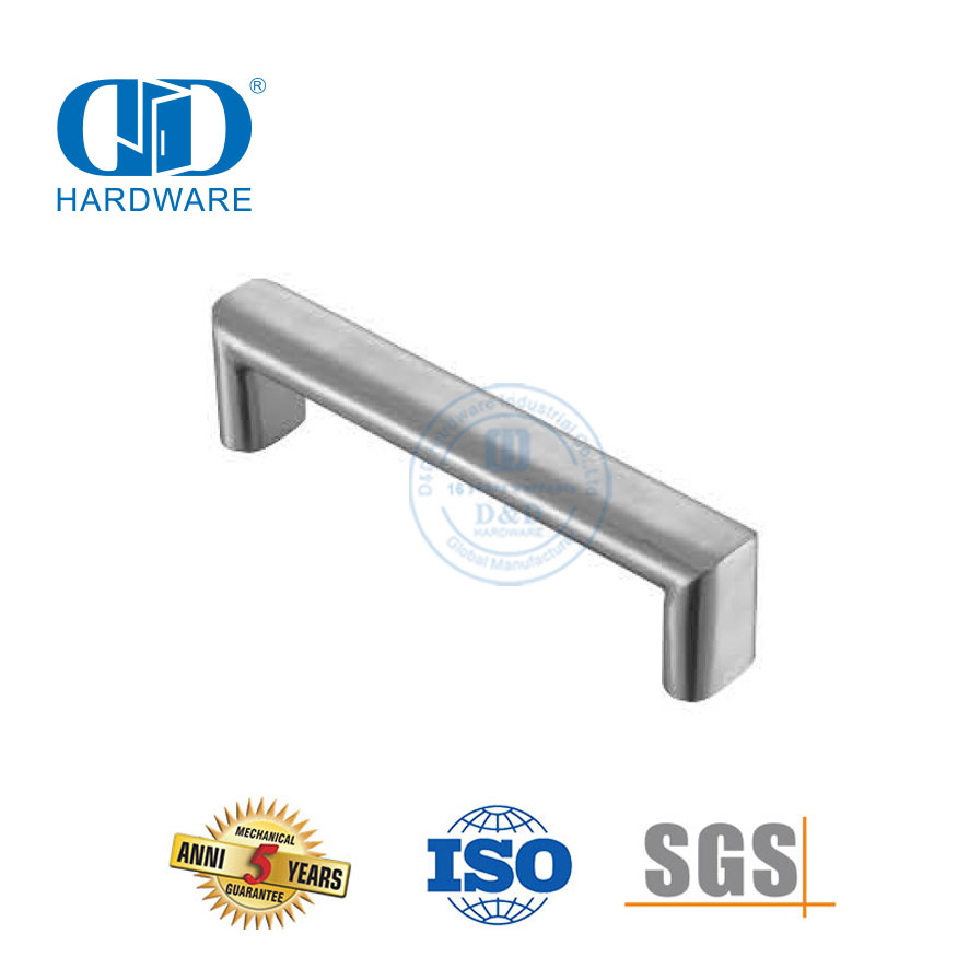 Tirador cuadrado para gabinete de cocina, manija para muebles, accesorios para gabinetes de cocina modernos, manija de cocina Simple-DDFH040