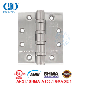 Bisagra de puerta interior comercial de alta resistencia BHMA ANSI Grado 1 para Arabia Saudita-DDSS001-ANSI-1-5x4.5x4.8mm