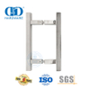 Tirador de acero inoxidable con espejo pulido para puerta de vidrio comercial-DDPH016-A Φ25-PSS