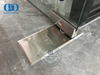 Tiradores de acero inoxidable con forma de banco de diseño de moda para puertas de metal-DDPH034-SSS