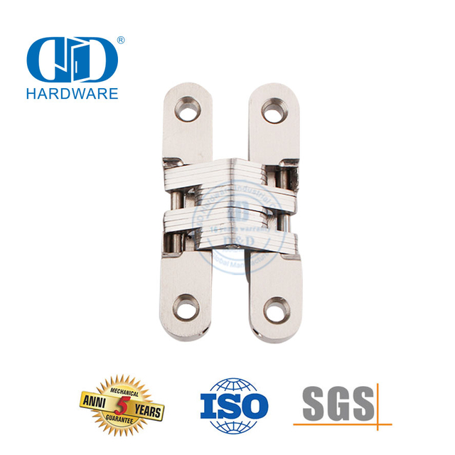 Accesorios de hardware de construcción Aleación de zinc Ajuste de bisagra de puerta de madera de acero pivotante resistente-DDCH007