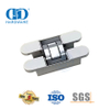 Aleación de zinc Aluminio 3D Accesorios de hardware de construcción invisibles ocultos Bisagra de puerta de baño de cierre suave de 180 grados-DDCH0011