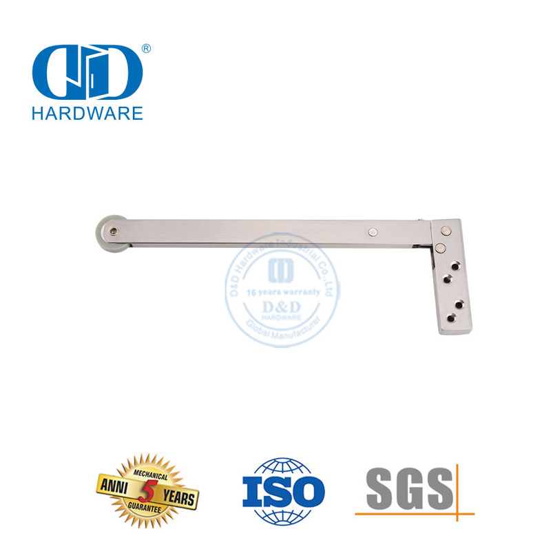 Coordinador de puerta selector para uso intensivo, resistente al fuego, universal, de acero inoxidable, con certificación UL, para puerta doble-DDDR002-A