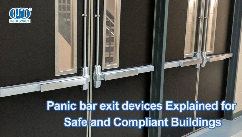 Dispositivos de salida de la barra de pánico explicados para edificios seguros y compatibles