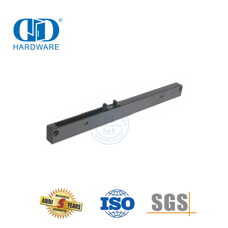 Accesorios de vidrio de acero inoxidable Herrajes para muebles Ducha deslizante Palanca hidráulica-DDSL001-8