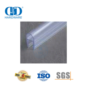 Accesorios de hardware de vidrio Ducha Puerta corrediza Baño PVC Goma Sello impermeable Tira-DDWS002