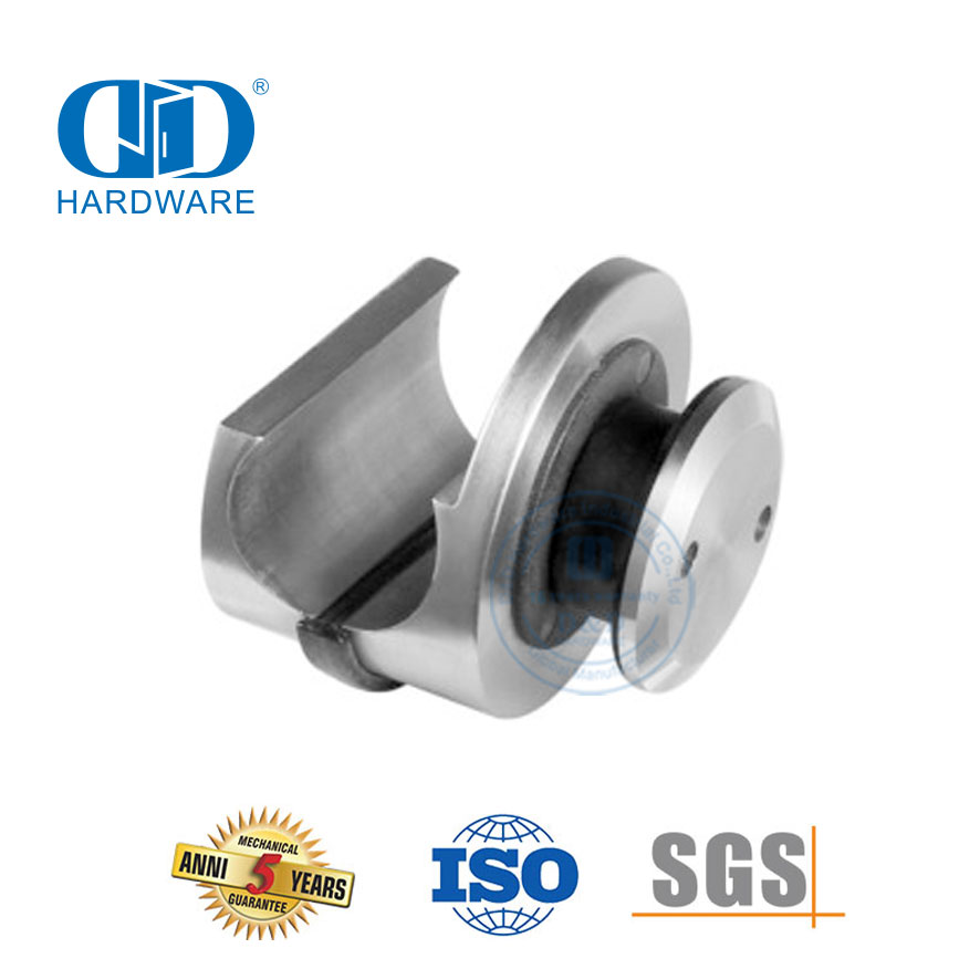 Herrajes de vidrio de acero inoxidable, accesorios de baño, herrajes de construcción, rodillo colgante para puerta corredera-DDGS111