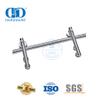Juego de rieles para herrajes para puertas de acero inoxidable Herrajes para puertas de granero de alta resistencia Herrajes para muebles-DDBD050