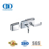Cerradura de manija de puerta de Hardware de parche de ajuste de vidrio de acero inoxidable de alta seguridad para oficina escuela-DDGL002