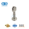 Accesorio de Hardware de acero inoxidable, Clip de cristal de ducha cromado, conector de vidrio, abrazadera inferior para Restroom-DDWC004