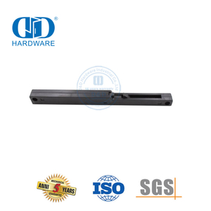 Kits de herrajes para puertas de granero de acero inoxidable de alta resistencia, material de hierro, herrajes para muebles-DDBD139