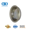 Manija de puerta corrediza de granero de acero inoxidable, juego de accesorios de Hardware de extracción al ras de tipo redondo, manija de puerta de doble cara-DDBD111
