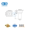 Venta caliente Desagüe de piso lineal de acero inoxidable Desagüe de ducha de baño Drenaje de piso de cocina-DDFD004