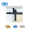 Herrajes para puertas de acero inoxidable, juego de rieles, herrajes para puertas de madera de granero, herrajes para puertas de granero biplegables-DDBD007
