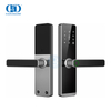 Puertas de madera Cerraduras inteligentes con manijas con aplicación WIfi Huella digital Cerradura Inteligente Funciona con TUYA WIFI -DDDL007
