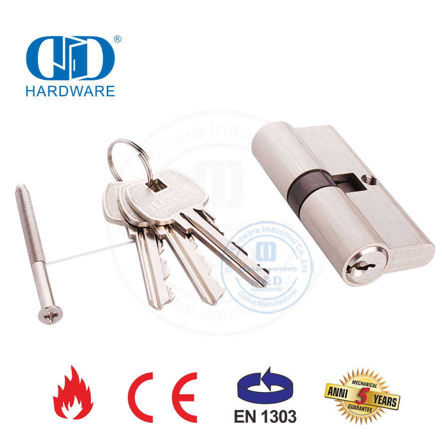 cerradura de cilindro de puerta segura