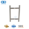 Tirador de acero inoxidable en forma de H de alta calidad para puerta corrediza de vidrio-DDPH001-A Φ25-SSS
