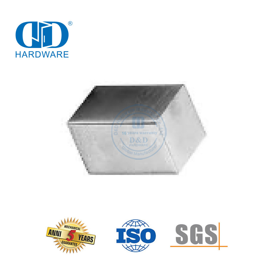 Tiradores y perillas cuadrados para gabinetes de cocina de muebles pequeños-DDFH063