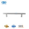 Tiradores de muebles de metal con barra en T de acero inoxidable rentables para puertas de ducha de vidrio-DDPH033-SSS