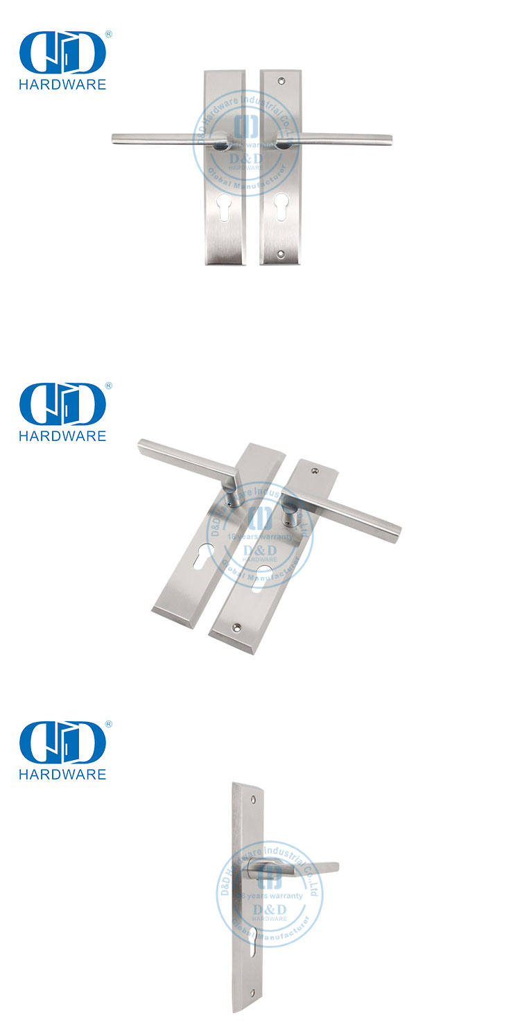 Manija de puerta hueca