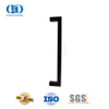 Tirador cuadrado de acero inoxidable de 12x12 mm para puerta de vidrio exterior de cuarto de ducha-DDPH034-MB