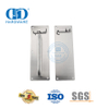 Manija de acero inoxidable de fábrica OEM con manija de palanca de hardware de placa Manija de tracción de puerta de metal hueco comercial-DDPH024