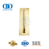 Placa de señal de puerta dorada de acero inoxidable, accesorio de herrajes para puerta, tirador de puerta de madera de metal comercial-DDPH023