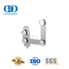 Accesorio de parche de acero inoxidable Accesorio de pivote Conector curvo Accesorio de vidrio pivotante-DDGP007