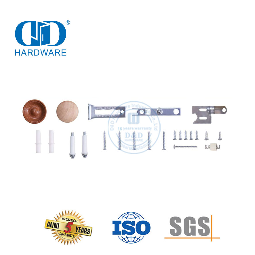 Manija de puerta corrediza de granero de acero inoxidable para el hogar, accesorios de hardware de fábrica OEM, tirador de puerta-DDBD093