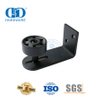 Guía de piso ajustable negra de acero inoxidable para montaje en pared de puerta corrediza de Granero Bottom-DDBD080